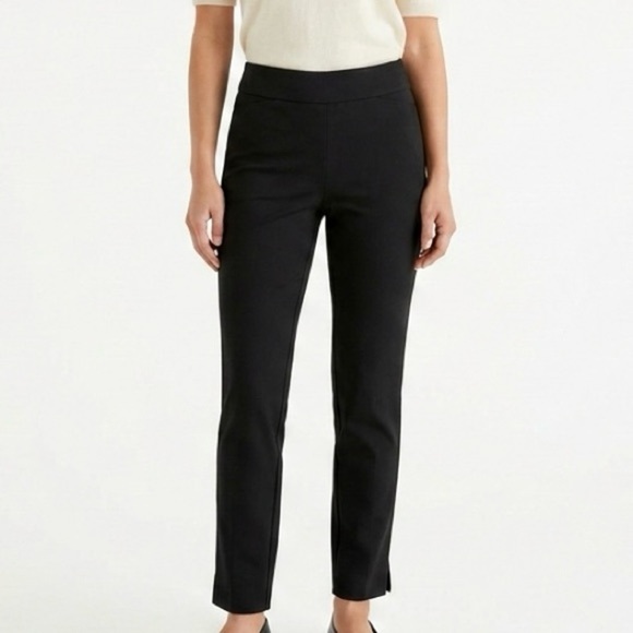 JM Collection Pants - JM Collection Black Tummy Control Slim Leg Pants Petite Small NWT